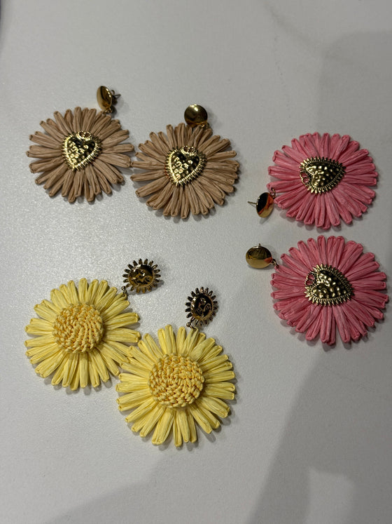 Boucles bohème en paille