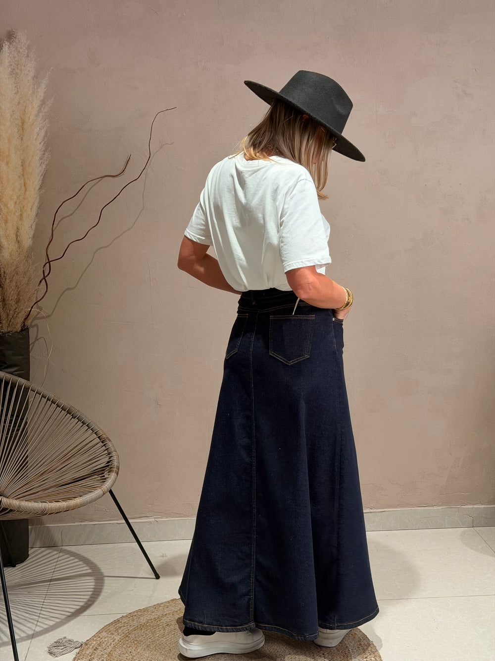 JUPE LONGUE BRUTE 3176