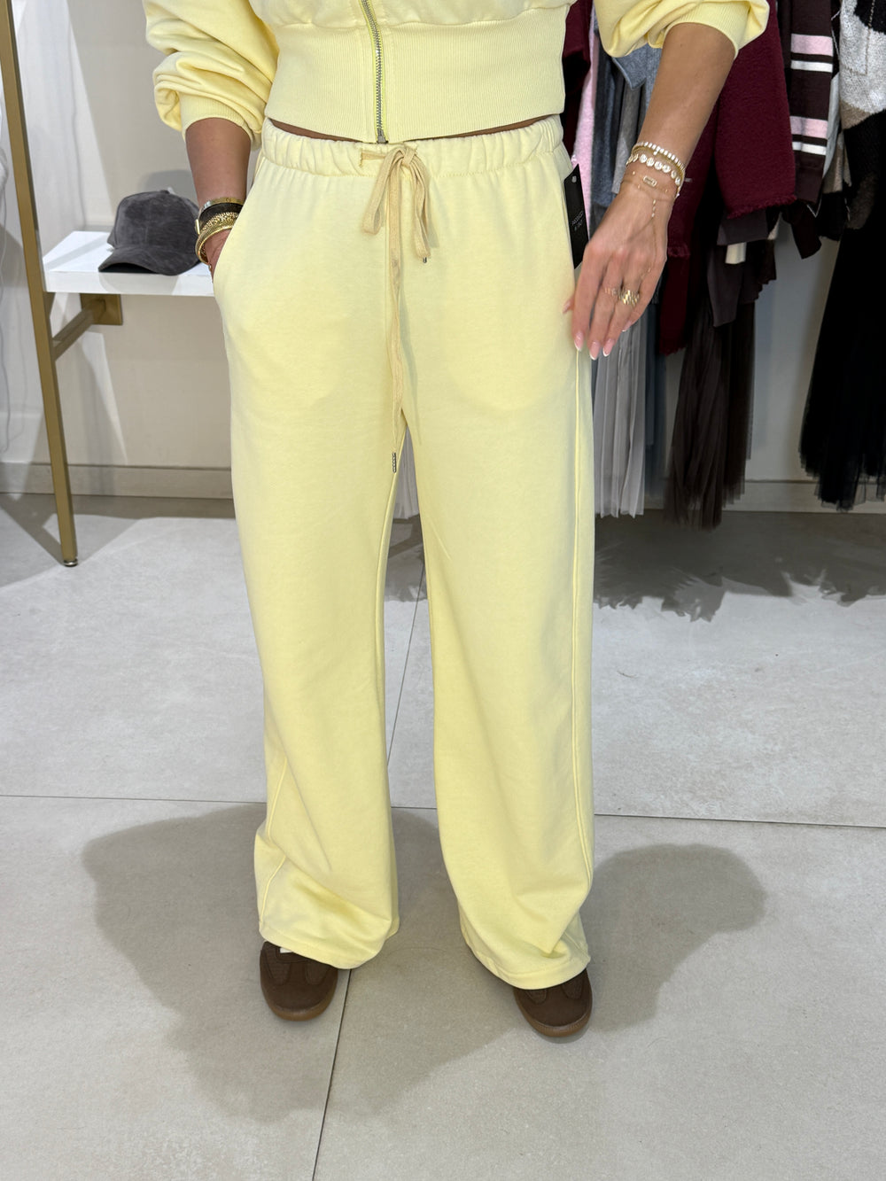 Pantalon jogging droite