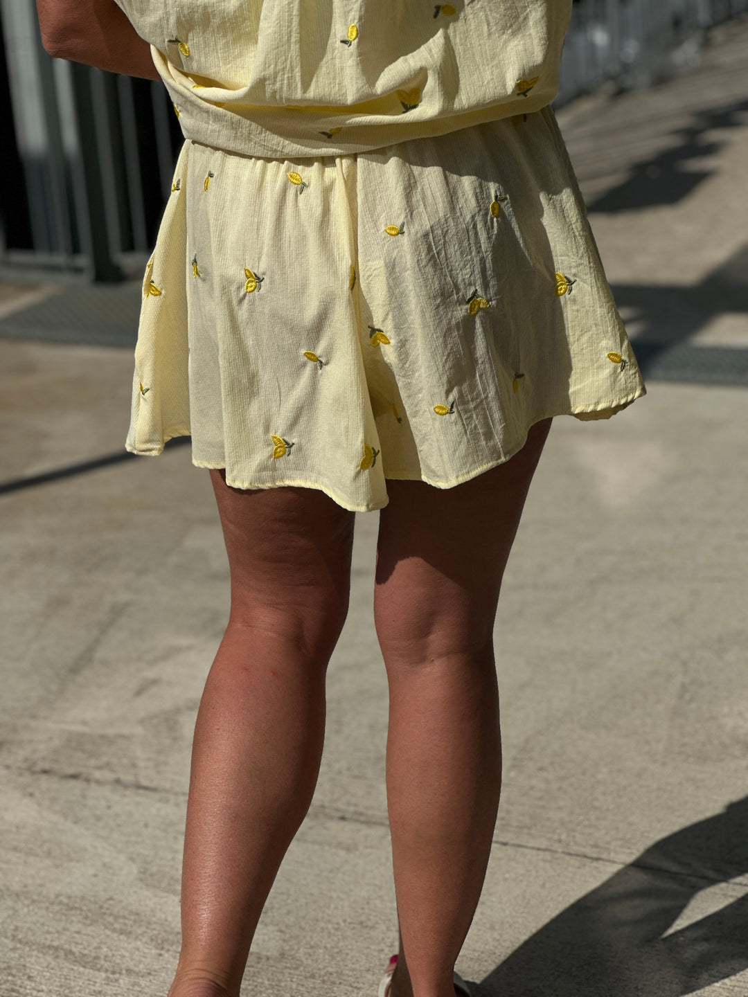 Chemise citron TR2960