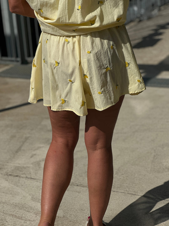 Chemise citron TR2960