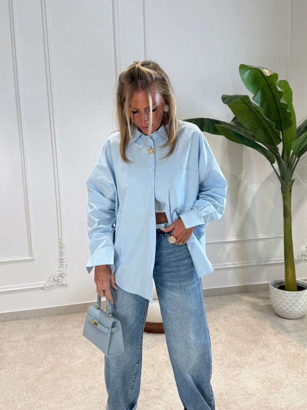 Chemise simple coton H13375