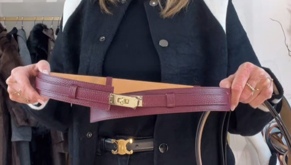 Ceinture cuir épaisse