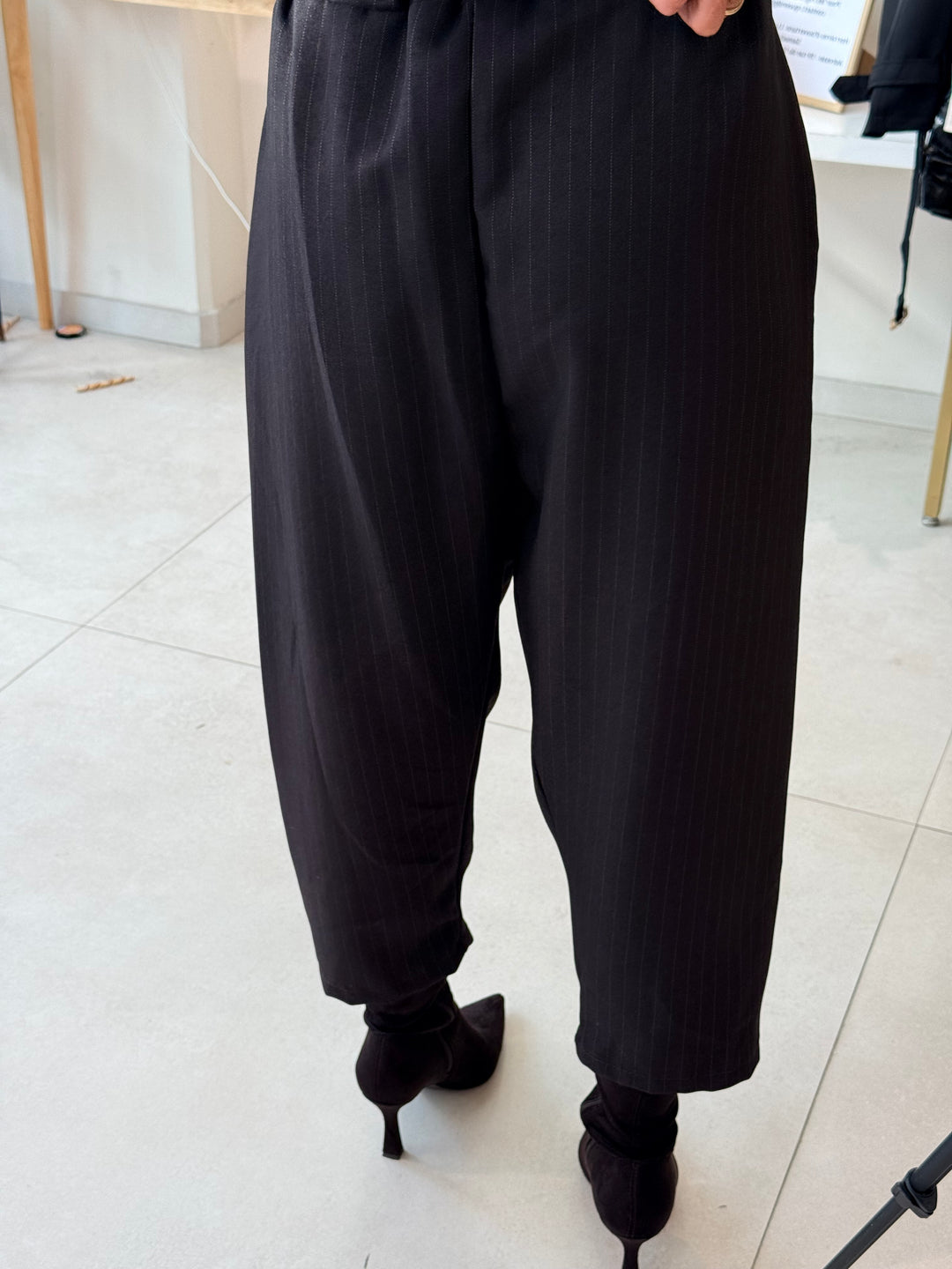 Pantalon pince carotte Choco