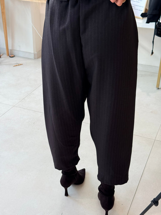 Pantalon pince carotte Choco