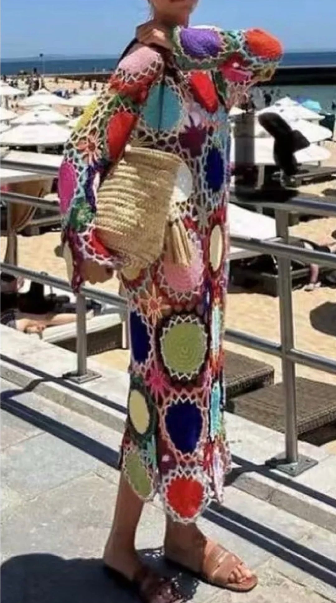 Robe Long tricote coloris 5952