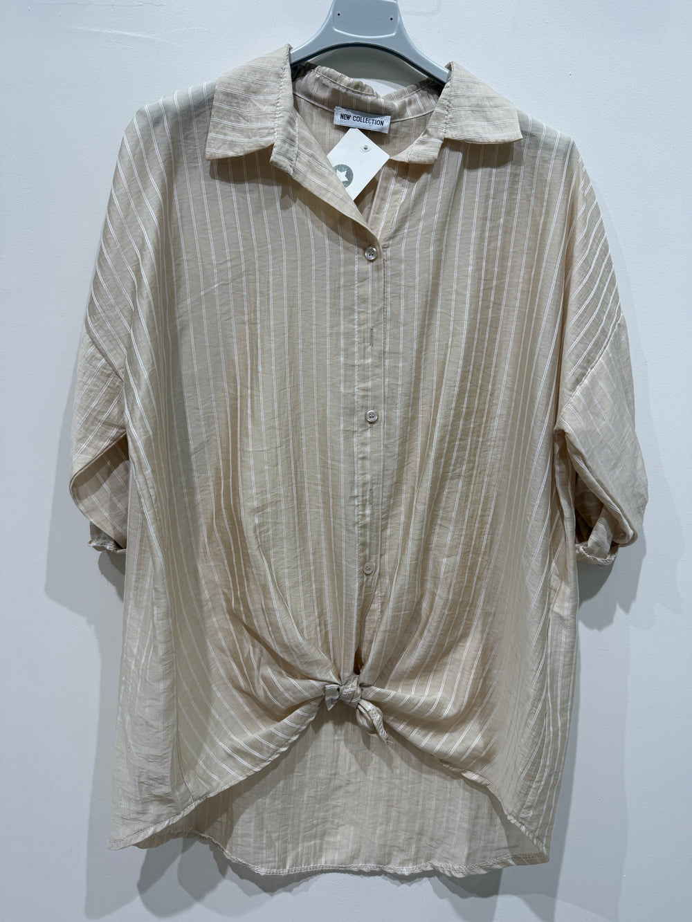 Chemise tencel rayure 20164