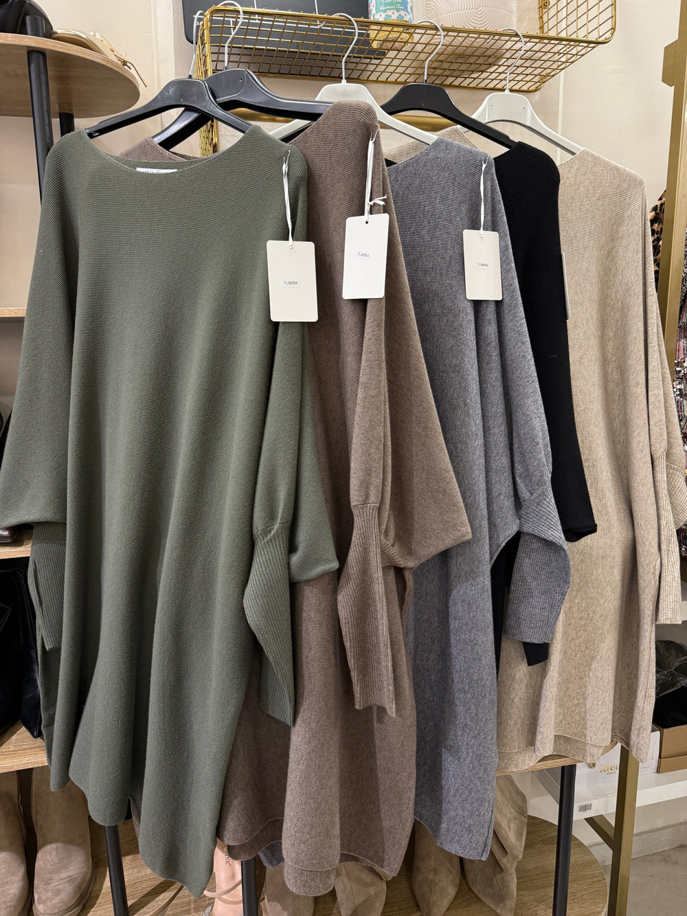 Pull/robe maille oversize 8899A