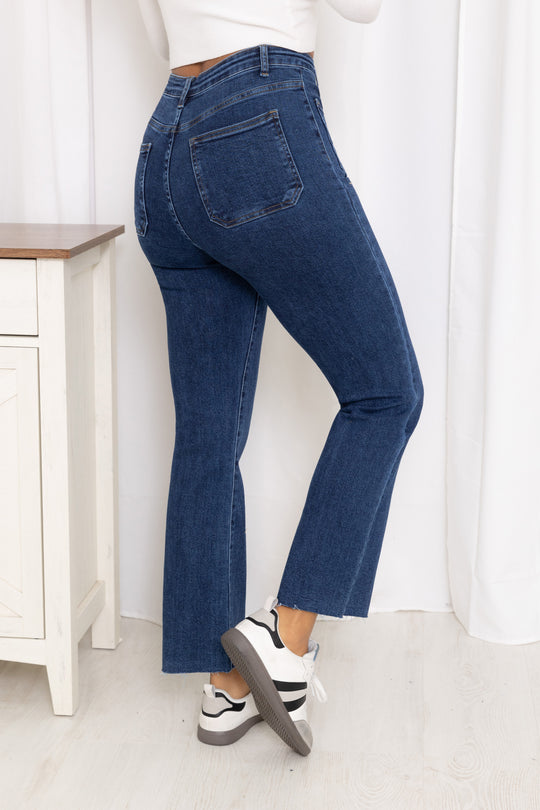 Jean 7/9 en bleu 77227