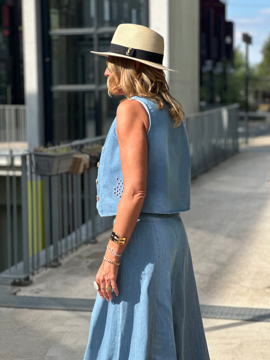 Boléro Jean claire Rm591