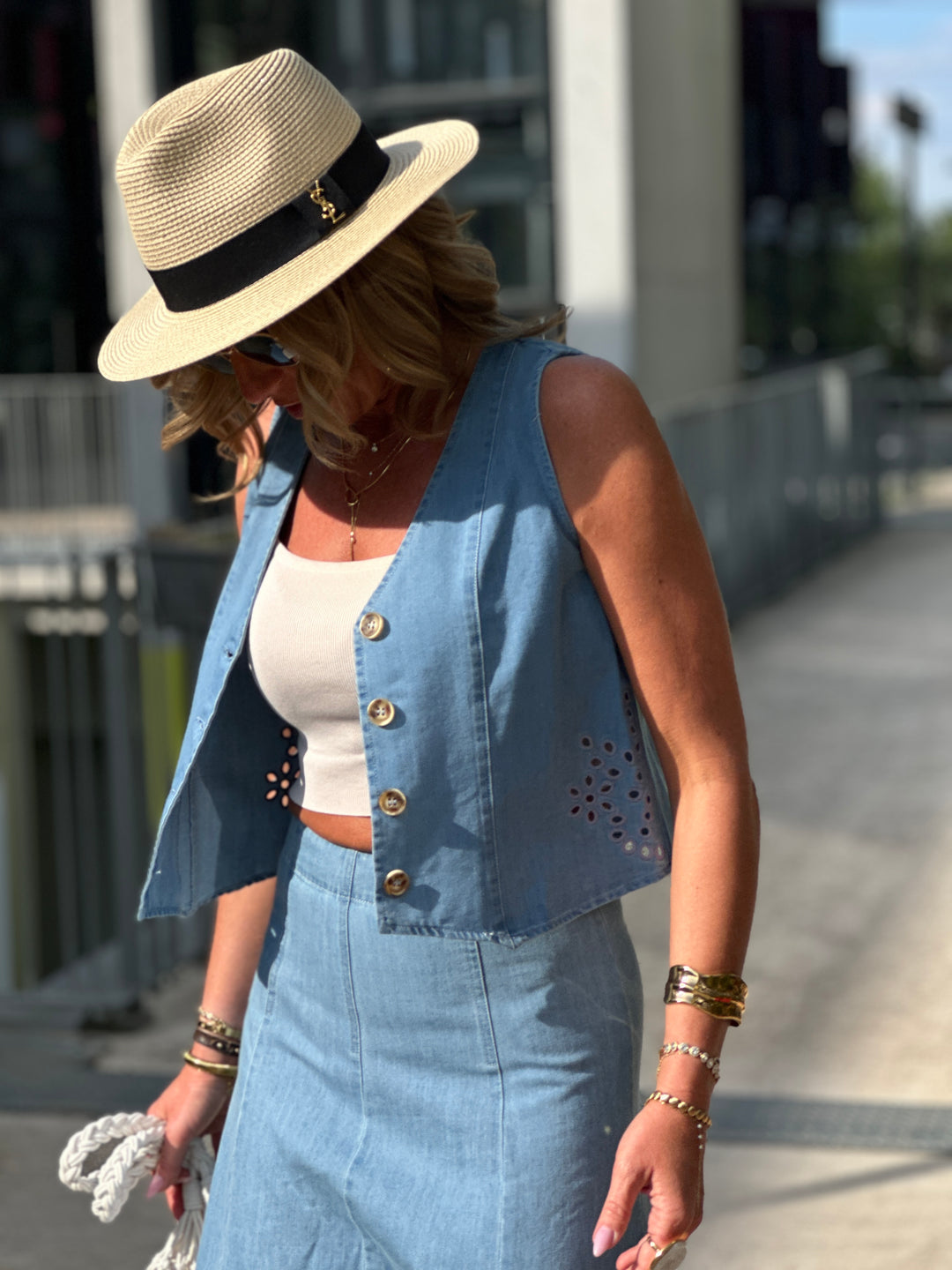 Boléro Jean claire Rm591