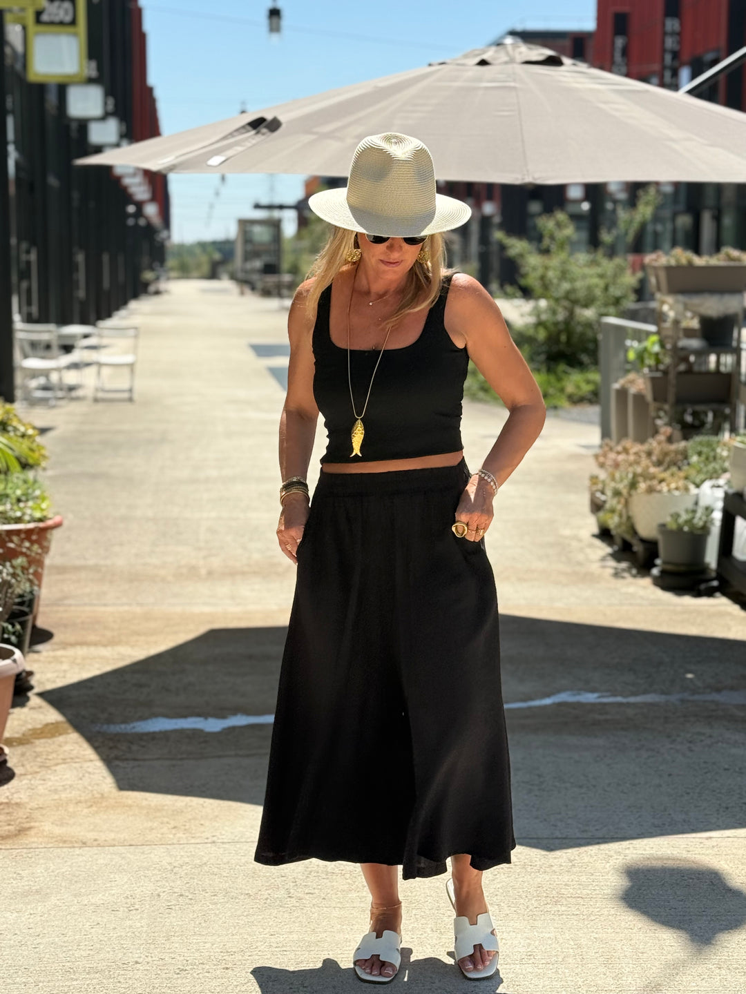 Pantalon mi-long 039