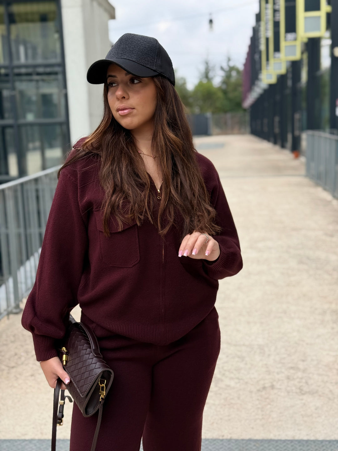Ensemble maille zip 8930