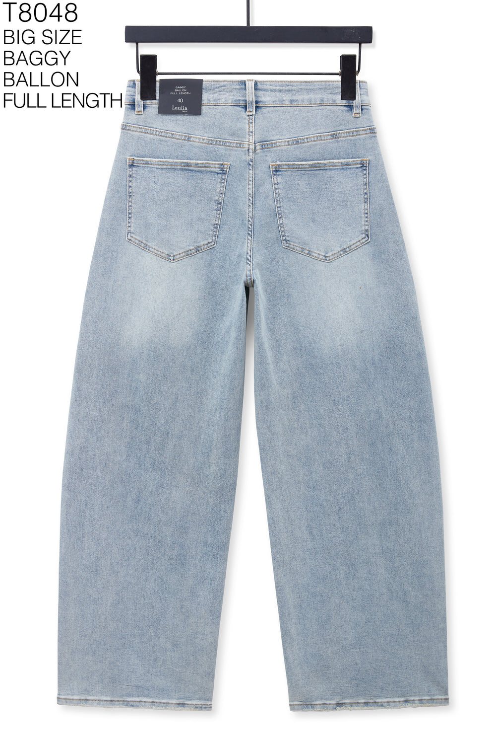 Jean ballon claire T8048 (grande taille)