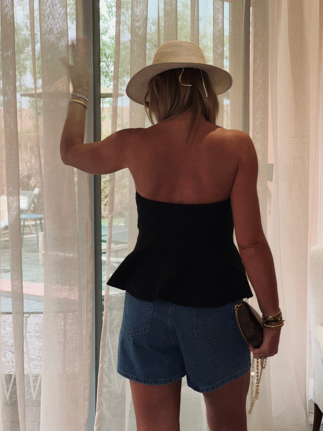 Bustier noir /H3866