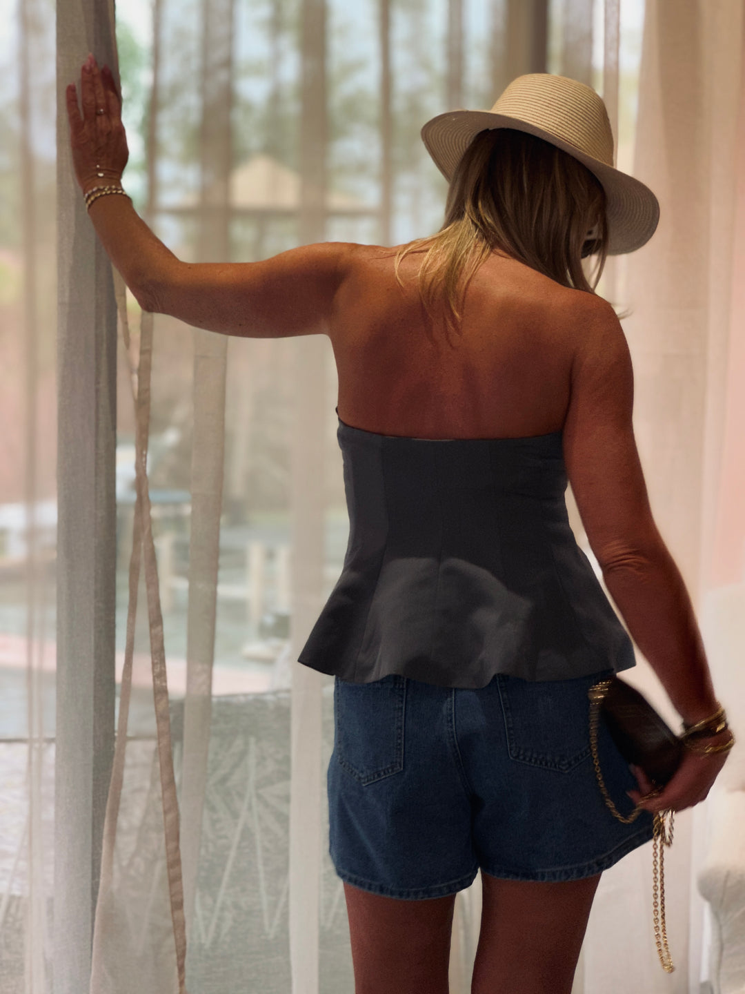 Bustier gris/H3866