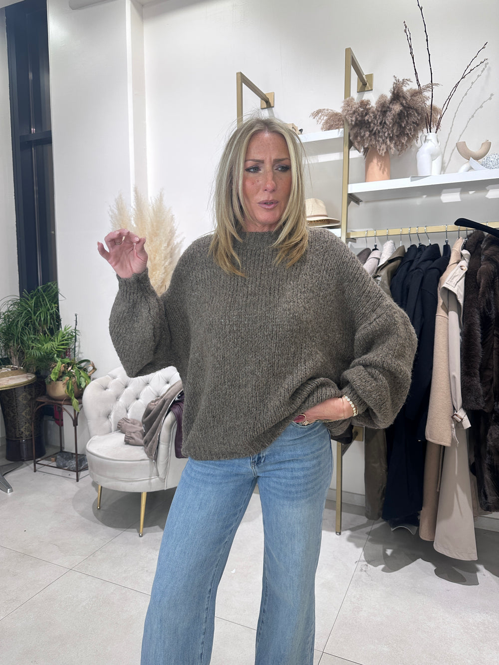 Pull simple loose Amina