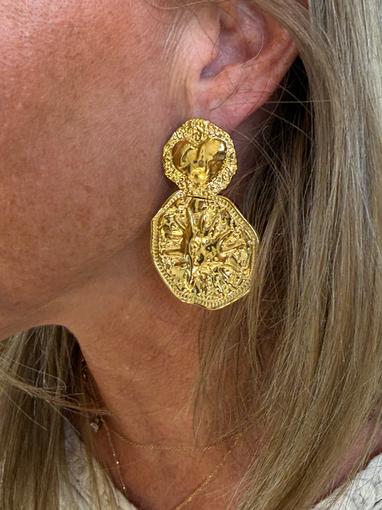 Boucles ronds cœurs N82