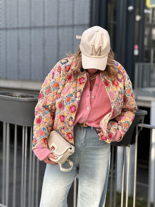 Casquette M flowers