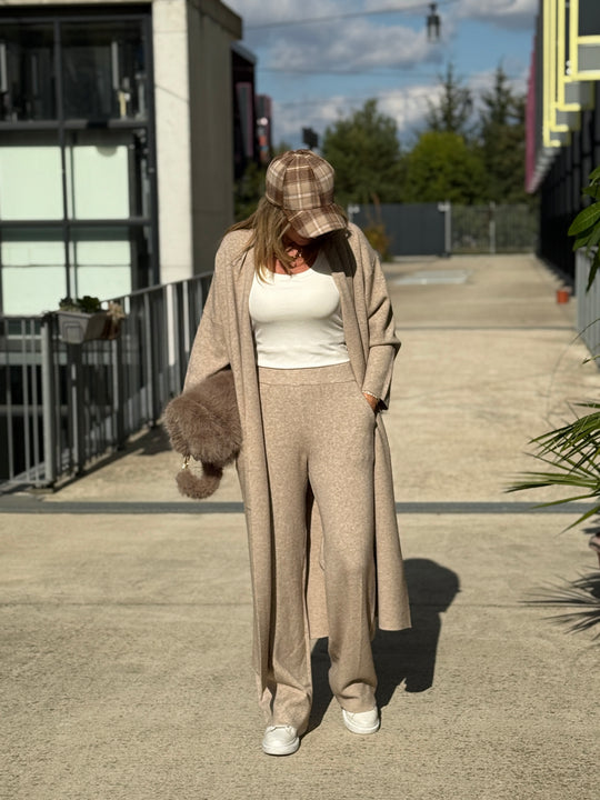 Gilet maille long 8892