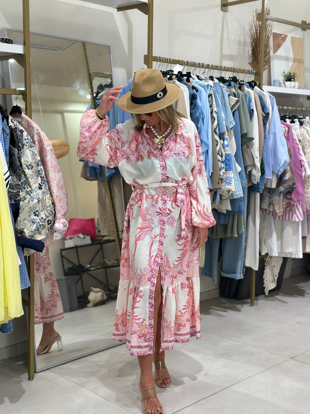 Robe imprimée fleuri
