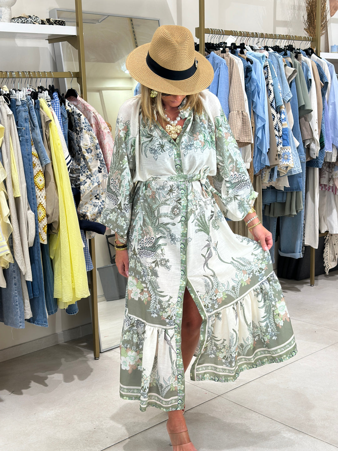 Robe imprimée fleuri