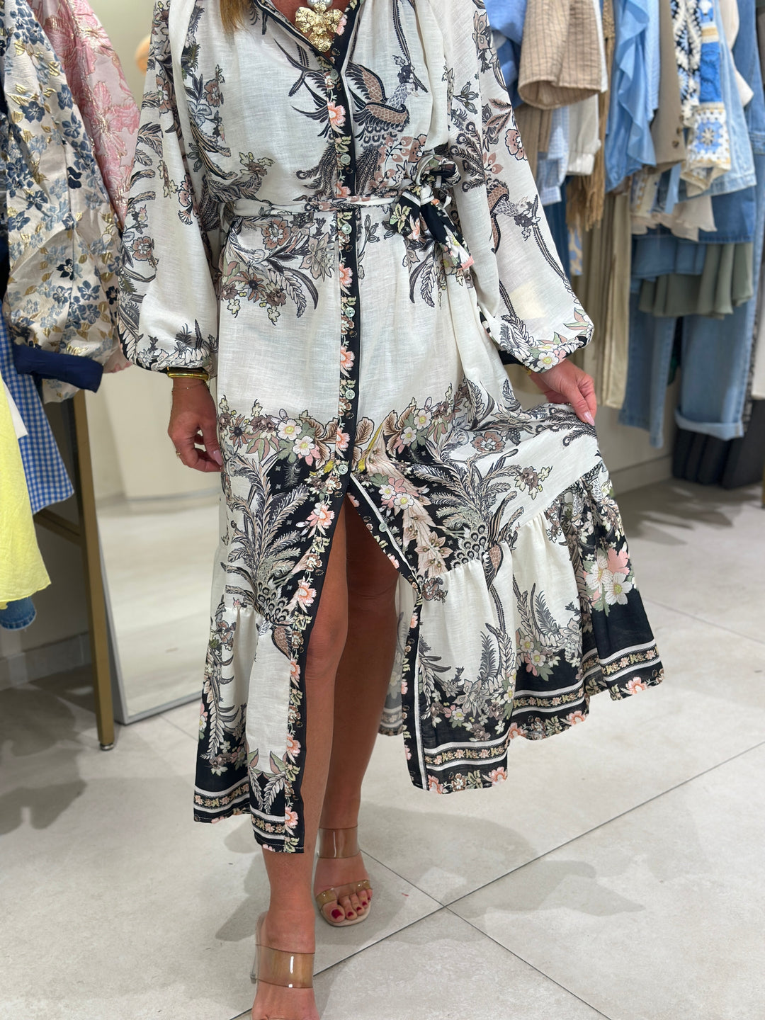 Robe imprimée fleuri