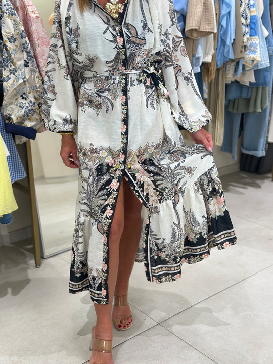 Robe imprimée fleuri