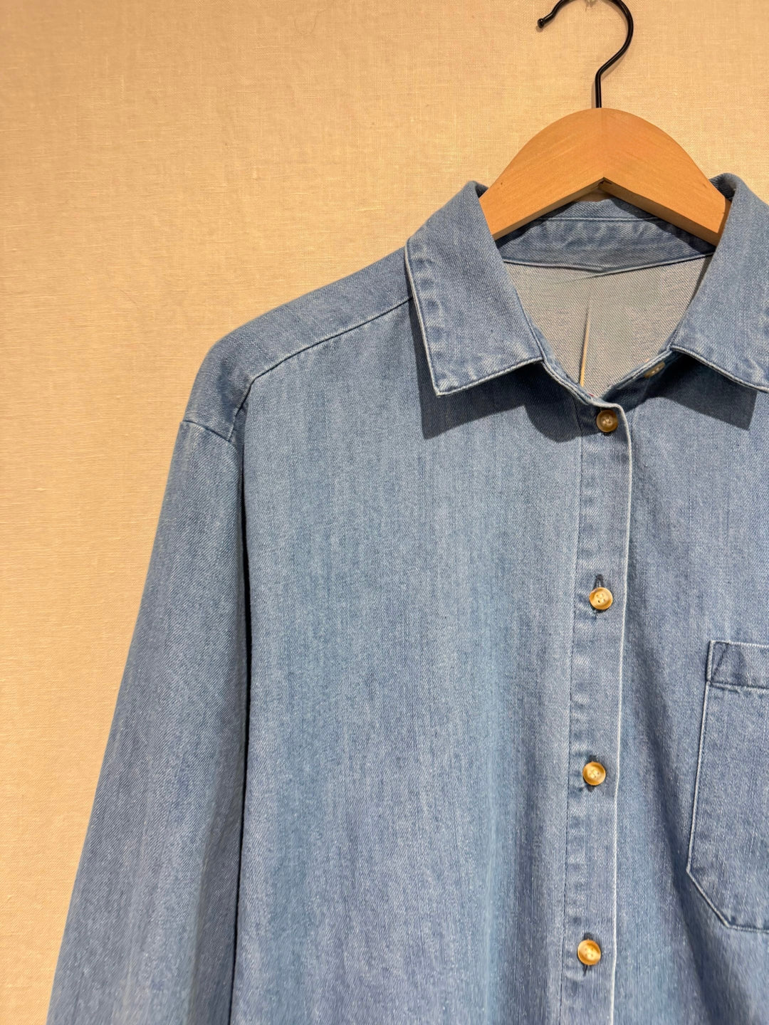 Chemise simple jean 6269 (grande taille)