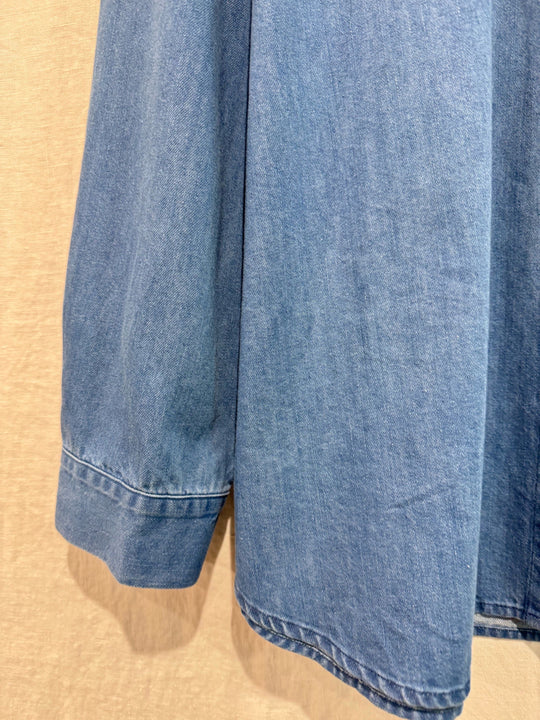 Chemise simple jean 6269 (grande taille)