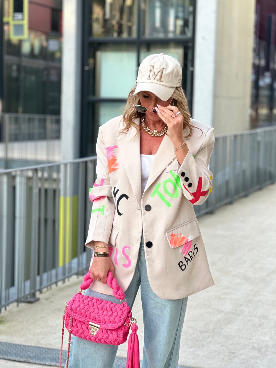 Casquette M flowers