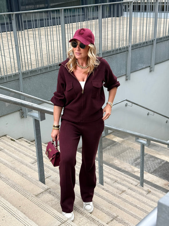 Ensemble maille zip 8930