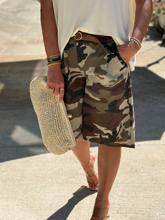 Bermuda oversize militaire 52325