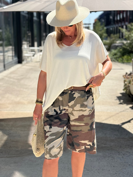 Bermuda oversize militaire 52325