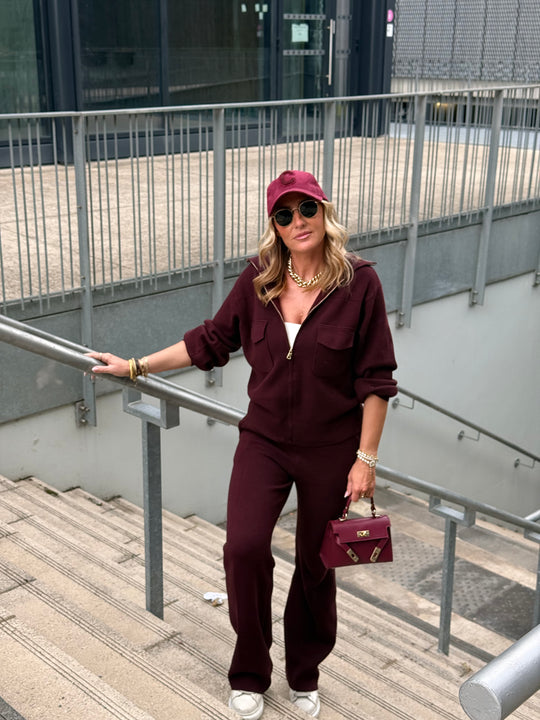 Ensemble maille zip 8930