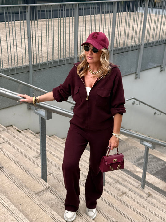 Ensemble maille zip 8930