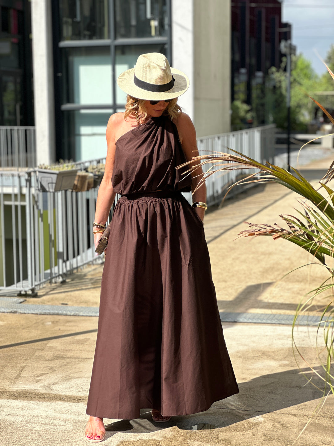 Jupe choco fente évasée Léa 329