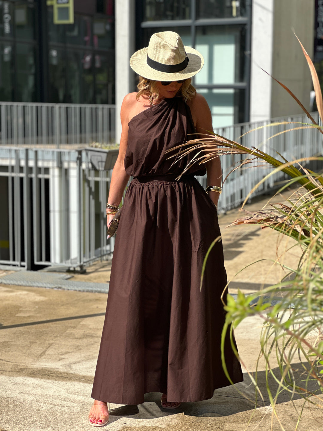 Jupe choco fente évasée Léa 329