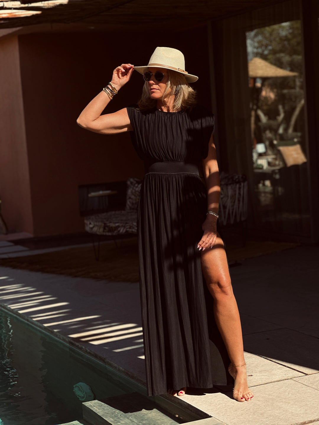 Robe noir fentu/R7099