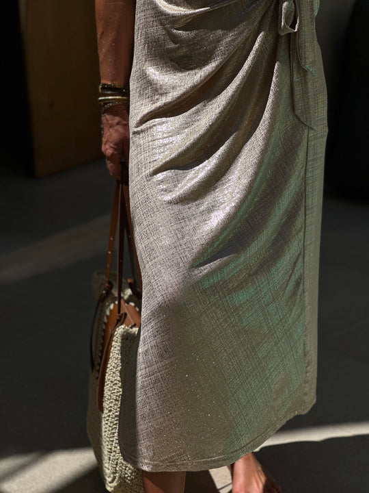 Robe lurex or 240023