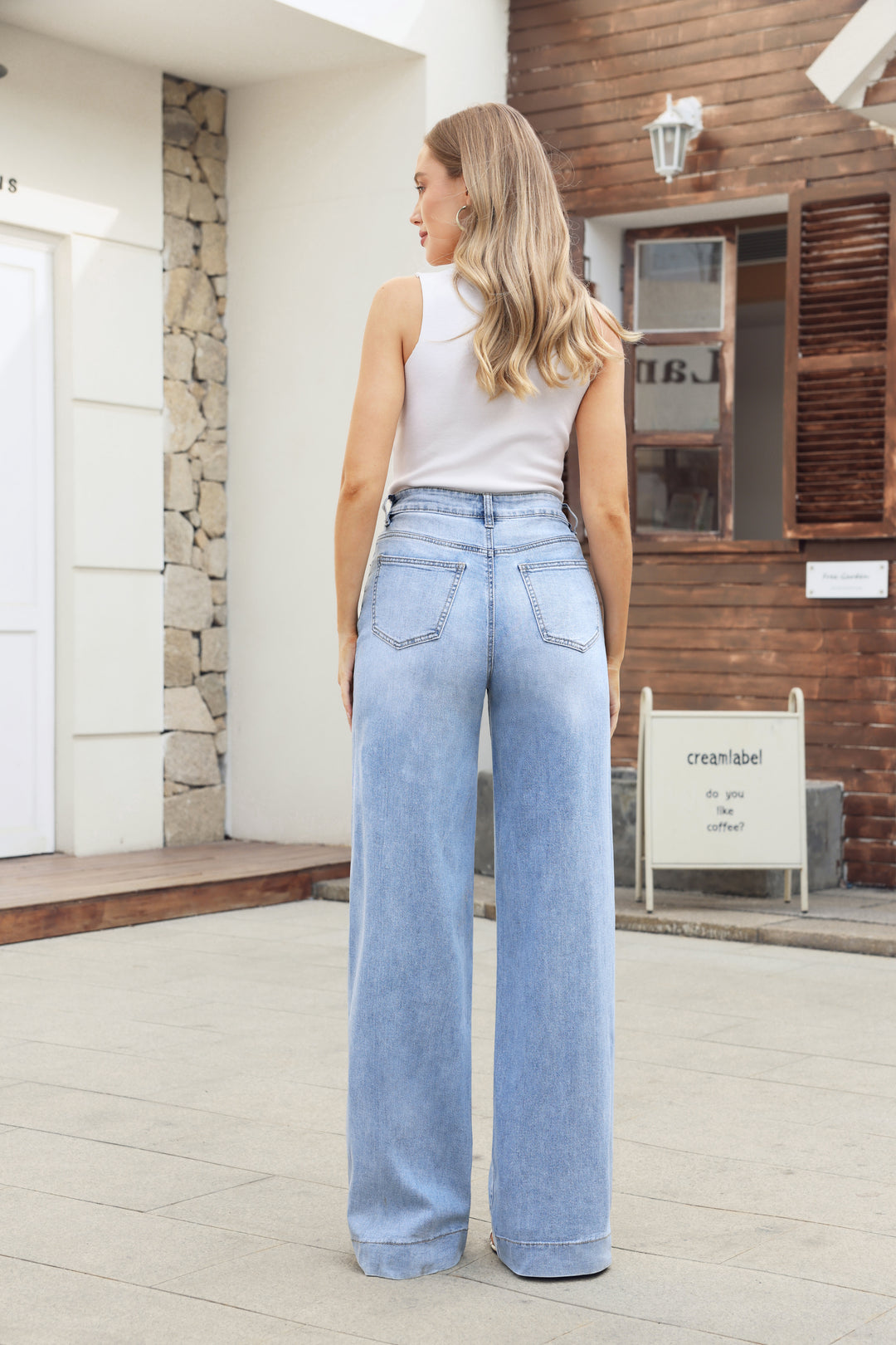 Jean droite palazzo JP9174