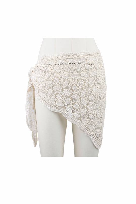 Bandeau crochet fleuri E-09679