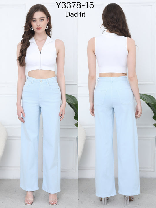 Jean droite Bleu Y3378