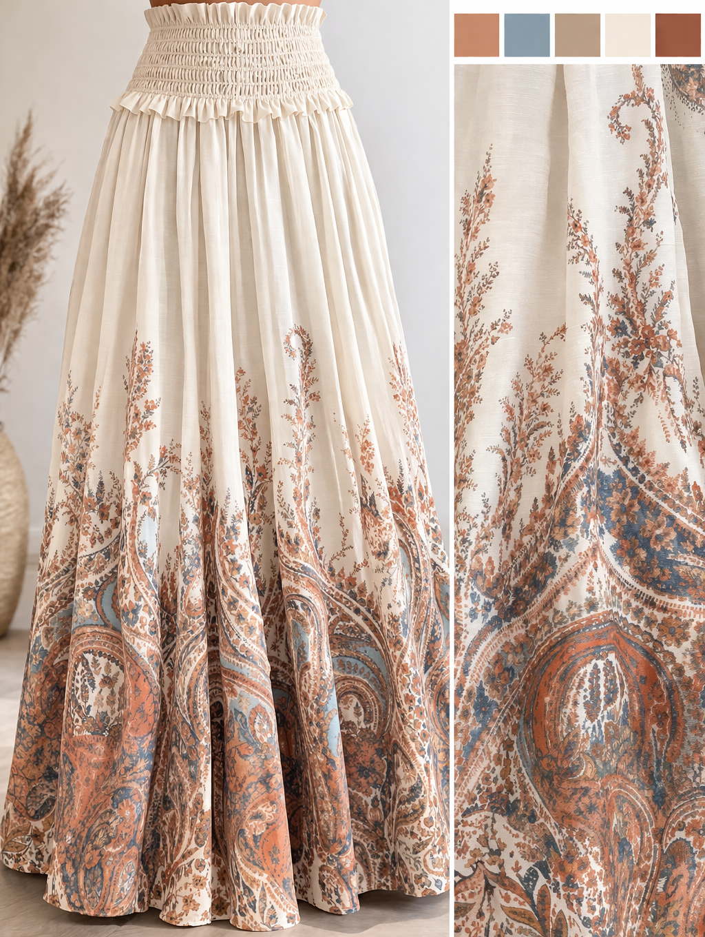 Jupe robe imprimé 5018