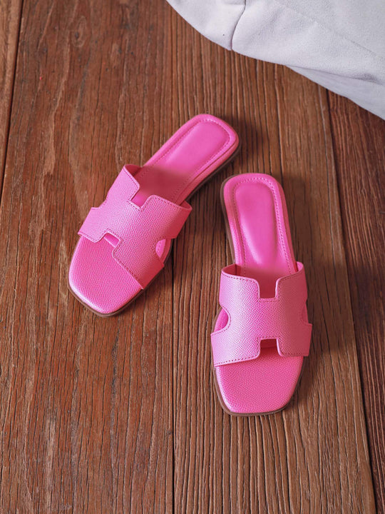 Claquette simple Hélène Fushia JS672