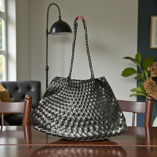Sac tressé NOIR 8668