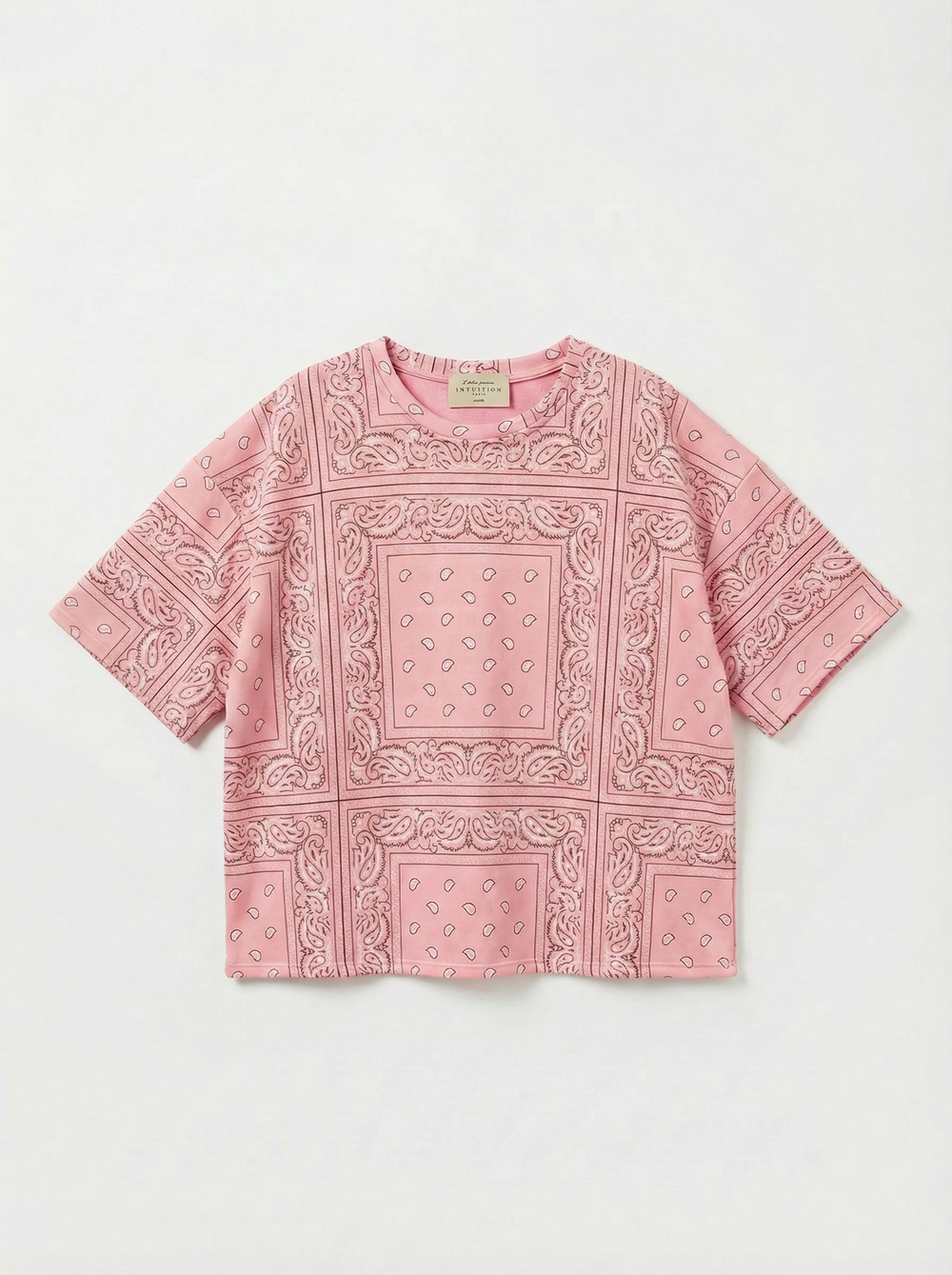 T-shirt bandana rose 39776
