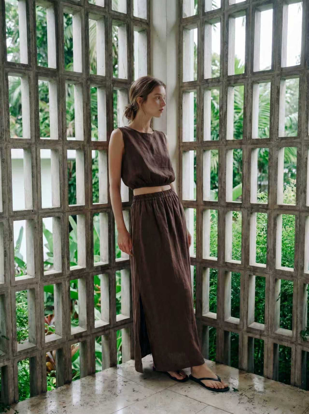 Ensemble lin choco 795406