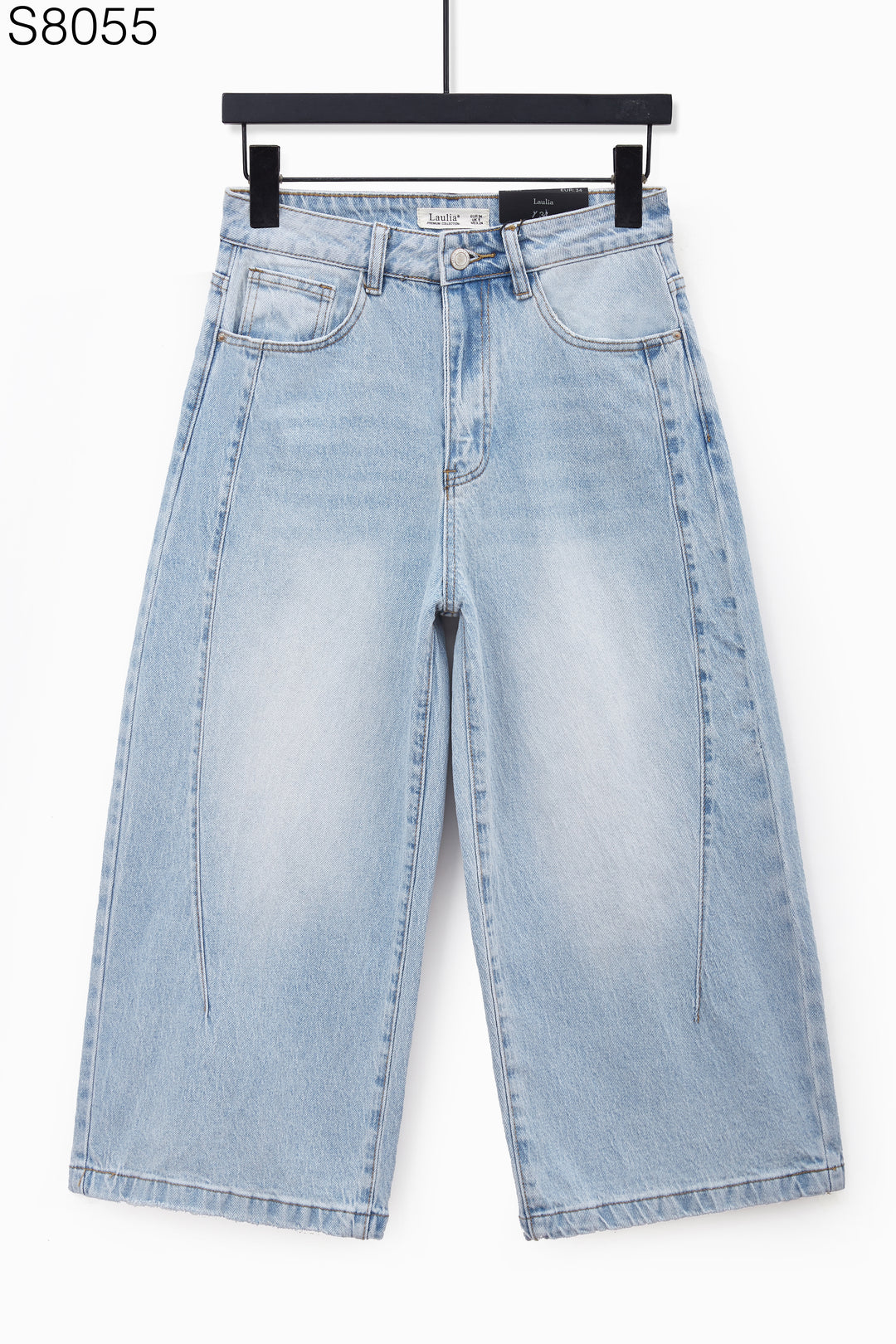 Jean Bermuda bleu S8055