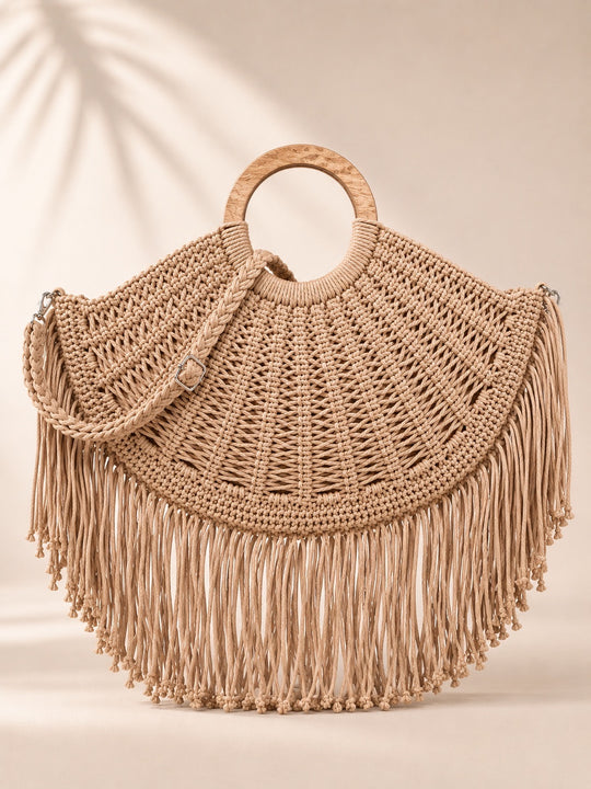 Sac frange 2023 camel